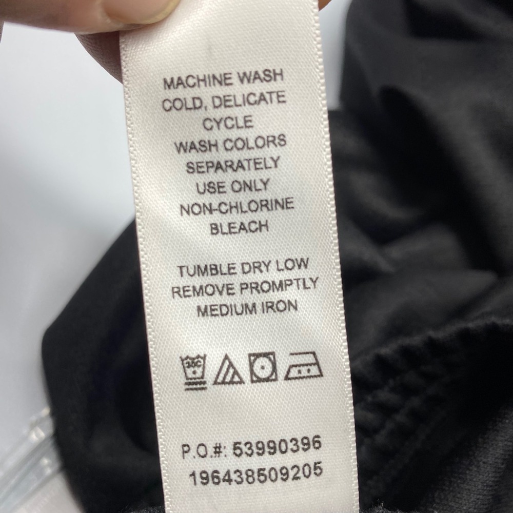 Roamans 28W Petite Black Polyester Elastic Waist Athletic Track Pants - Picture 5 of 12